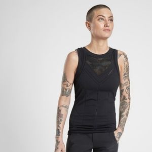 Athleta oxygen tank black size xs